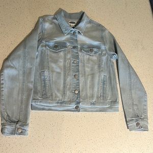 Old Navy Distressed jean jacket
